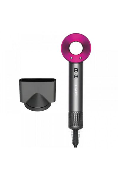 HALEY Professional Hair Dryer 1600W, Ionization Technology, Silent Operation