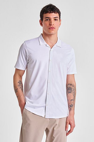 Lescon Men's Short Sleeve Shirt 25Y-1122