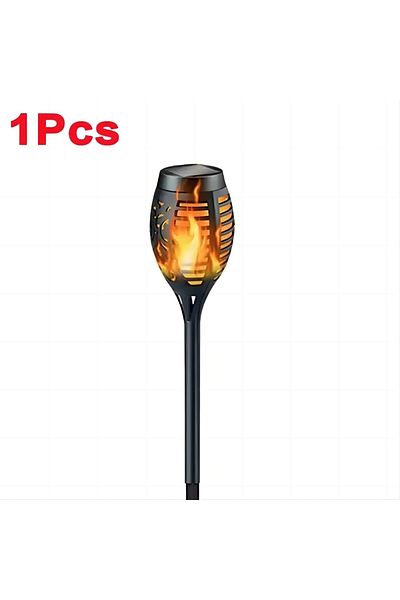 Choice 12LED-1 12LED Solar Flame Torch Light Flickering Light Waterproof Garden Decoration Outdoor Lawn Pat