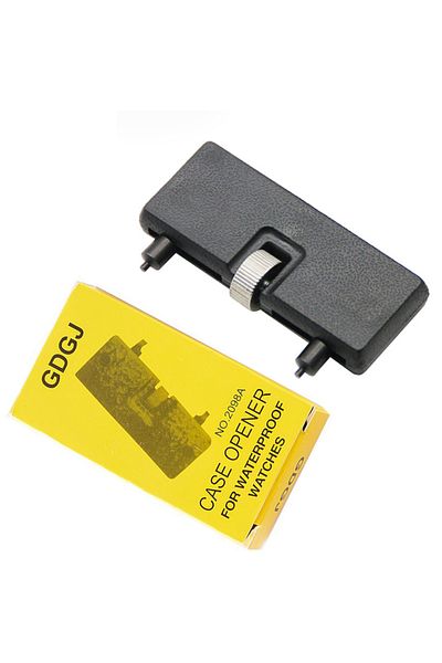 Choice Black tool belt box 1PCs Adjustable Watch Opener Back Case Tool Press Closer Remover Wrench Screw Wr