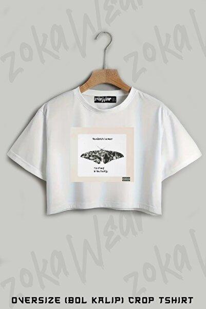 ZOKAWEAR تي شيرت مطبوع كبير الحجم من كيندريك لامار