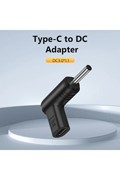 Choice موصل طاقة 12 فولت تيار مستمر 3.0 × 1.1 12 فولت متعدد الوظائف من النوع C إلى مقبس تيار مستمر محول شحن USB من النوع C