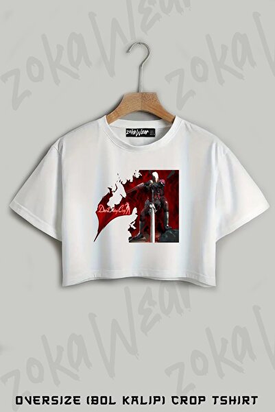 ZOKAWEAR Tricou oversize cu imprimeu Devil May Cry v2
