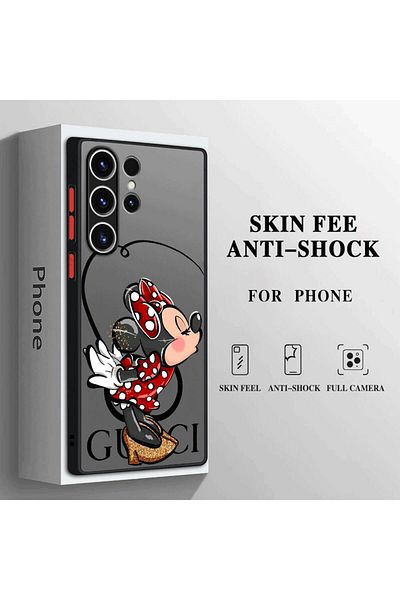 Disney for Galaxy S23 Ultra FGBL01 Disney Mickey Minnie Love Phone Case for Samsung Galaxy S23 Ultra S24 S2