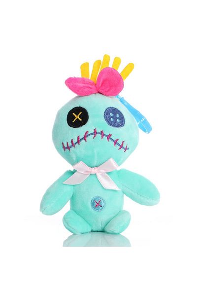 Choice xiaojin DISNEY Lilo & Stitch Plush Toys Pink Lilo Blue Stitch Stuffed Plush Dolls Pendant Toys Model