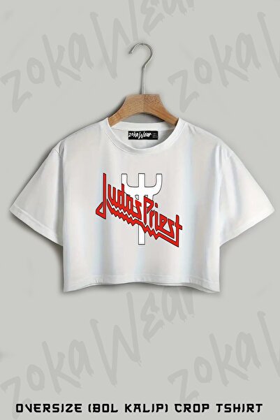 ZOKAWEAR Tricou oversize cu imprimeu Logo V3 Judas Priest