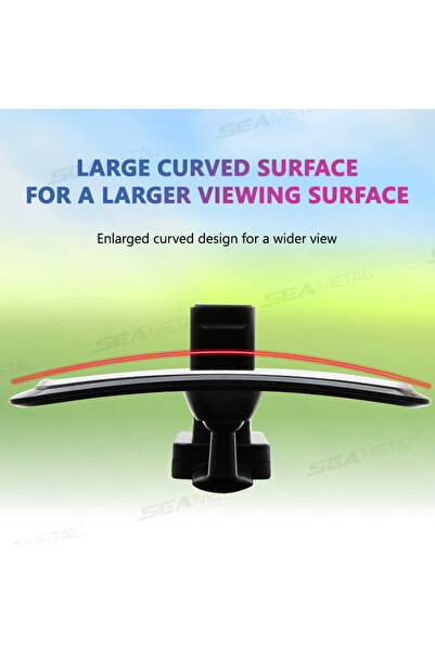 Choice 1 pc SEAMETAL Car Baby Observing Mirror Wide Angle Curve Rearview Baby Mirror 360-Degree Rotation Sa