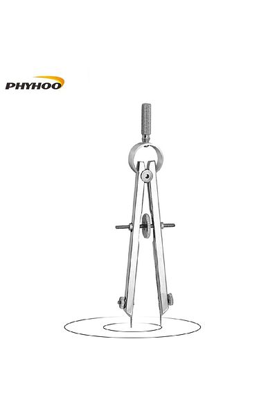 Choice PHYHOO Professional Divider Spring Calipers Compass Protractor Jewelry Tool for Solid and Plane P...