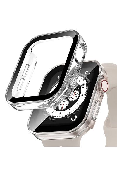 Choice Series 7 8 9 41mm Clear Waterproof Case for Apple Watch 7 8 9 45mm 41mm 10 46mm 42mm Screen Protecto