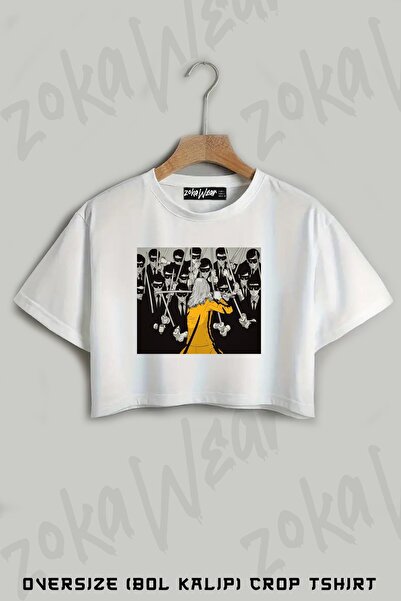 ZOKAWEAR Tricou oversize cu imprimeu Kill Bill Concept Art