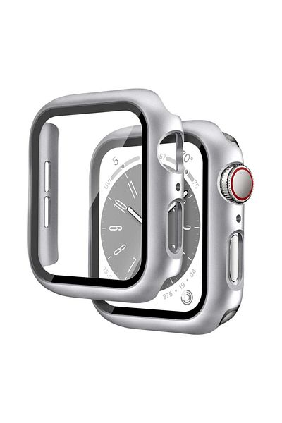 Choice 40mm series 654SE silver Glass+Cover For Apple Watch case 46mm 44mm 40mm 45mm 41mm 42mm 38mm Screen