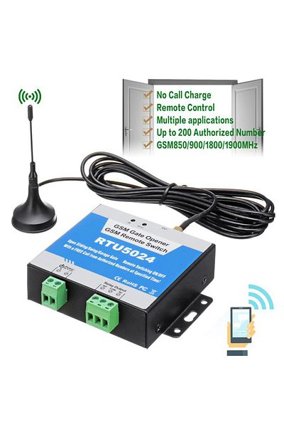 Choice type B RTU5024 GSM Gate Opener Relay Switch Wireless Remote Control Door Access Long Antenna Free Ca