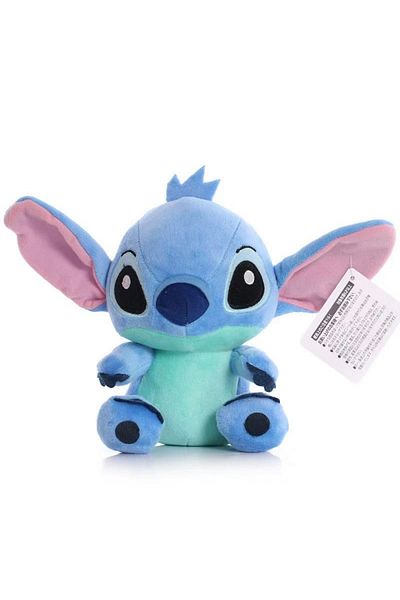 Choice lanse DISNEY Lilo & Stitch Plush Toys Pink Lilo Blue Stitch Stuffed Plush Dolls Pendant Toys Models