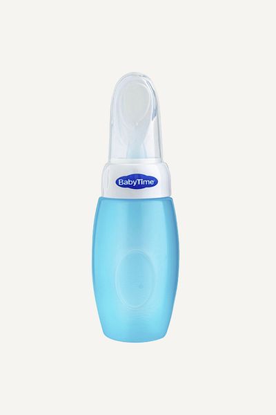 NEHAN Pp Feeding Bottle with Spoon My First Spoon-Blue
