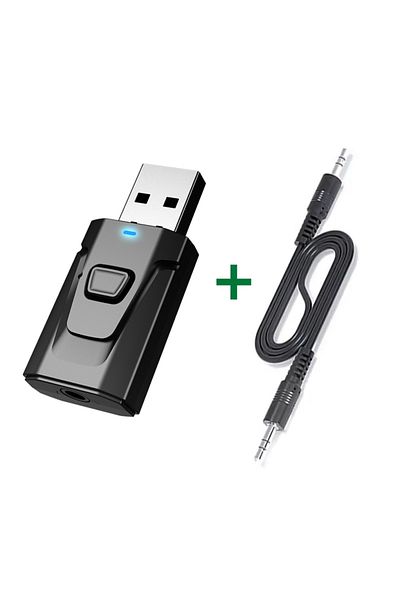 Choice NO RCA Cable USB Bluetooth 5.4 Audio Transmitter Receiver MIC Wireless Adapter 3.5mm AUX/RCA for TV