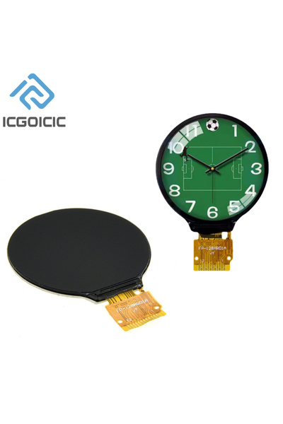 Choice1 Round Shape TFT Display 1.28 Inch TFT LCD Display Module Round RGB 240*240 GC9A01 Driver 4 Wire SPI