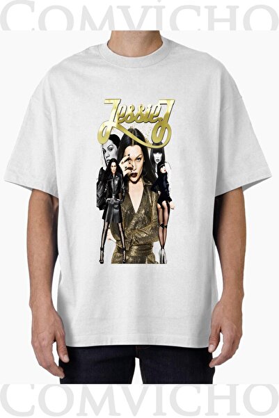 COMVİCHO تي شيرت مطبوع بتصميم جيسي v1 للجنسين