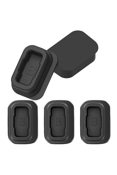 Choice Black-Type B 5pcs Dust Plug For COROS Pace 3/2/Pro Apex 2/2Pro/Pro/Apex 46mm 42mm Vertix 2/2S Smartw