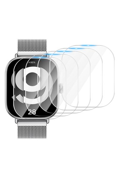 Choice Redmi Watch 4 5 Pieces Tempered Glass for Xiaomi Redmi Watch 4 SmartWatch HD Screen Protector for Re