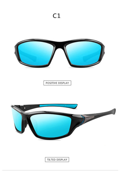 Choice نظارات شمسية C1 للرجال مستقطبة، حماية من الأشعة فوق البنفسجية 400، للق...
