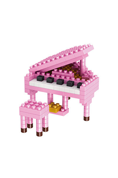 choice2 بيانو وردي، مجموعة بناء آلات موسيقية، سلسلة موسيقية، بلاستيك ABS، بيا...