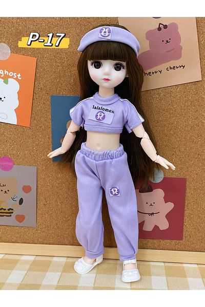 Choice 30 cm P-17 12 Inch Toys Bjd Anime Doll Dollhouse Accessories Kids Girls Skirt Hat Headdress With Clo