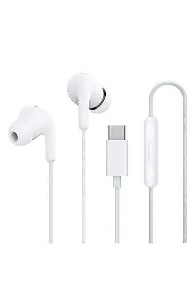 Xiaomi White 2025 New Original Xiaomi Type-C Earphones Mi 14 13 12 in-ear Earphones Redmi Note 10 9 Type C