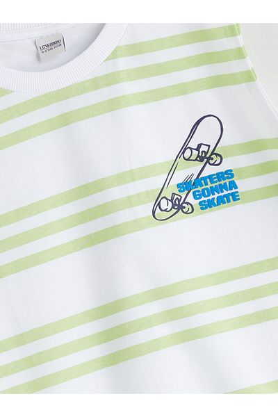 LC Waikiki Νέα σεζόν Crew Neck Boy's Singlet - S5GR42Z4