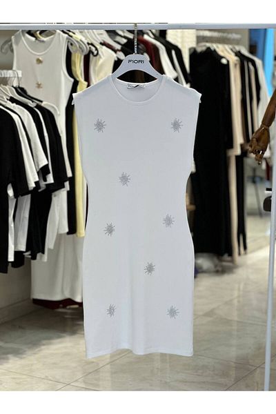 Fiori Zero Sleeve Dress