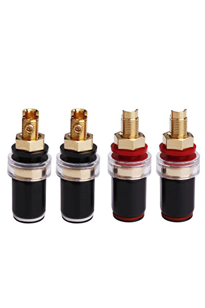 Choice3 4pcs Gold Plated-Short YYTCG 4Pcs No Welding Golden/Rhodium Plated Pu...