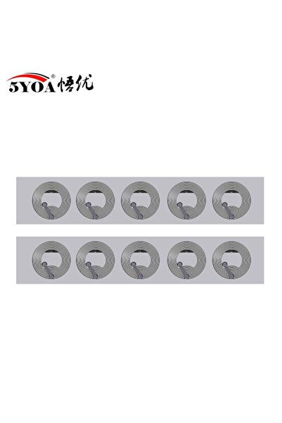 Choice 10 قطع من Wet G213 5YOA 10 قطع/مجموعة من ملصقات NFC المبطنة بالرطوبة، ...