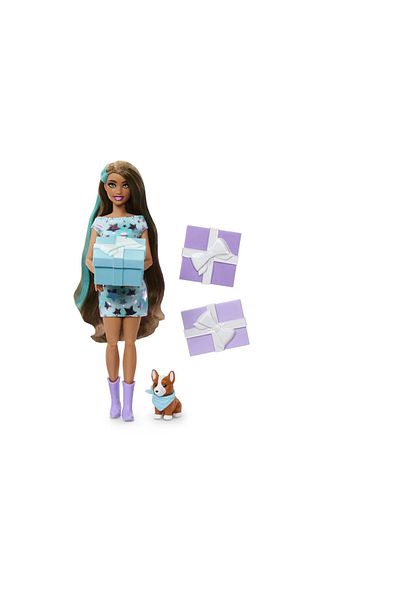 Barbie PARTY UNBOXED REVEAL DOLL BRUNETTE