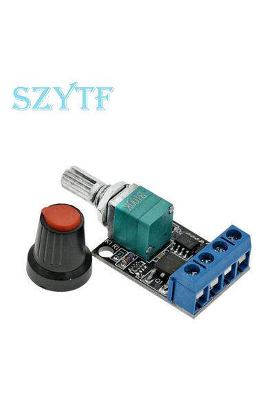 SZYTF Khaki 5V 12V 16V 10A Voltage Regulator PWM DC Motor Speed Controller Governor Stepless Speed Regulat