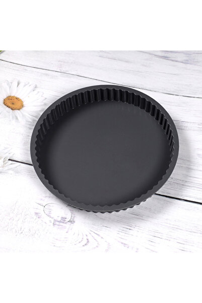 Choice قالب كيك دائري من السيليكون بطبقة باستيل رمادية مقاس 10 بوصات، قالب مو...