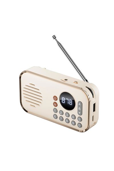 Choice yellow Wireless Stereo Bluetooth Speaker with Multi-band Radio Function HIFI Sound Support BT U Disk