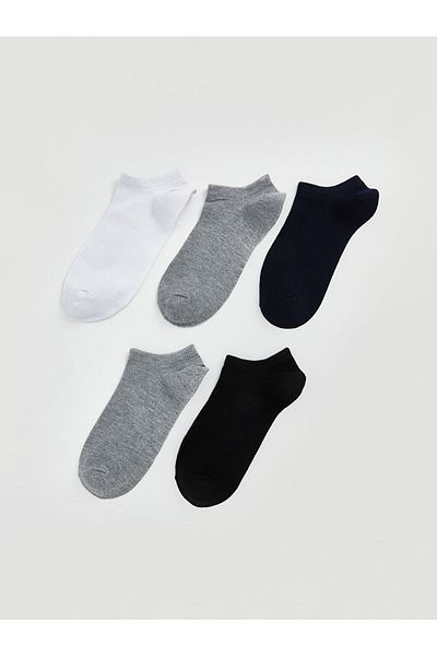 LC Waikiki New Season Boy's Bamboo Sneaker Socks 5-Piece - S5Et20Z4
