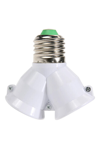 Choice8 حامل مصباح LED من نوع E27، قطعتان، 2 في 1، قاعدة E27، مقاس 2 بوصة، 1/...