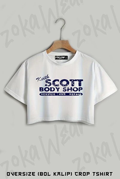 ZOKAWEAR Tricou oversize cu imprimeu Keith Scott de la One Tree Hill