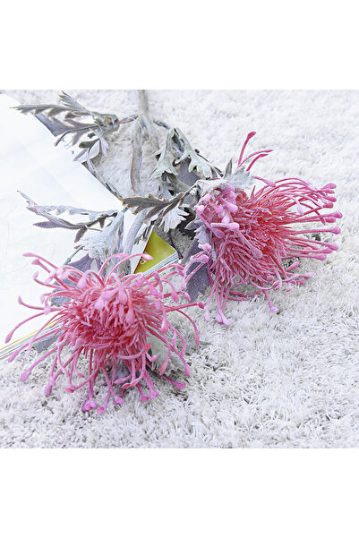 Choice6 Rose Red Artificial Flowers Short Branch Crab Claw 2 Fork Pincushion ...