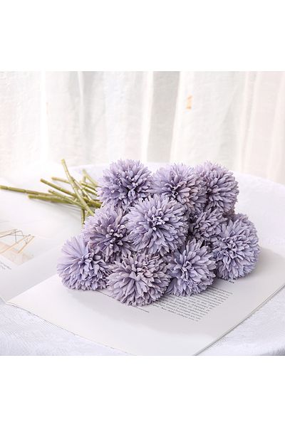 Choice 5Pcs Light Purple 3/5Pcs Hydrangea Artificial Flowers Bouquet For Home Bedroom Decor Wedding Decorat