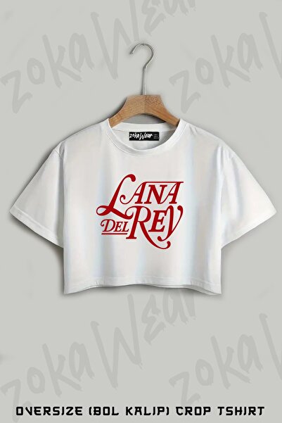 ZOKAWEAR Tricou oversize cu imprimeu cu logo Lana Del Rey