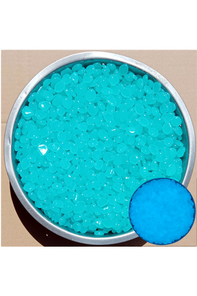 Choice6 B 500 قطعة من أحجار الزينة المضيئة في الظلام لتزيين الفناء والممرات، ...