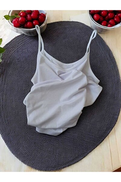 HAYEL 1 Piece Black White Skin Color Women's Strap Tank Top