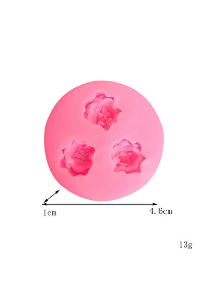 Choice 13g 1PC 3D Beautiful Roses Silicone Mold DIY Chocolate Cake Decorating...