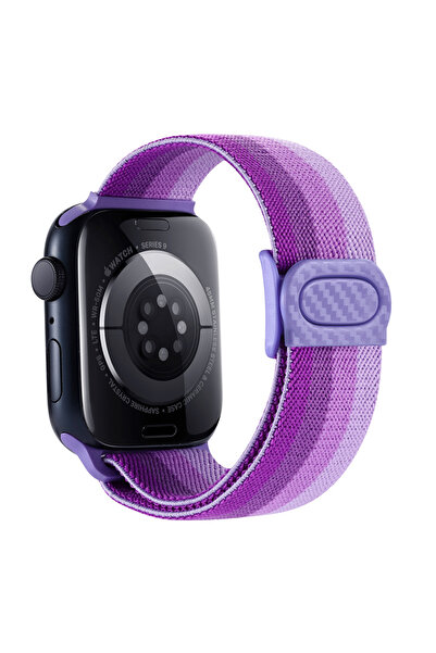 Choice1 38mm 40mm 41mm gradient violet Nylon Strap For Apple watch band 45mm 40mm 44mm 41mm 49mm 38mm Elasti