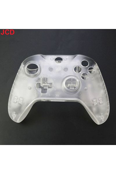 JCD transparent JCD 1pcs For Xbox One S Replacement Shell Housing Matte Cover Case & Full Buttons Set Fo