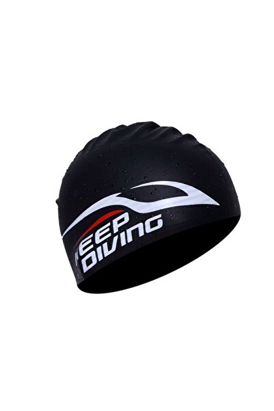 Choice ب - قبعة سباحة من السيليكون مقاومة للماء وخفيفة الوزن ومريحة للسباحة. ج.