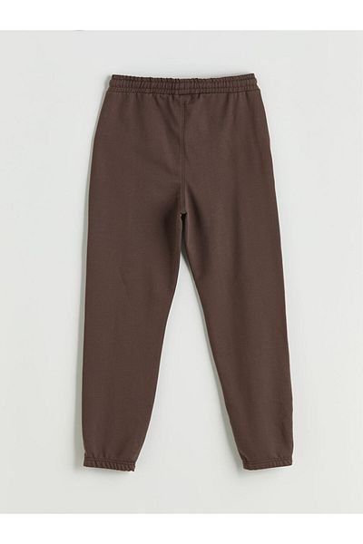 LC Waikiki Brown Elastic Waist Boys Jogger Sweatpants