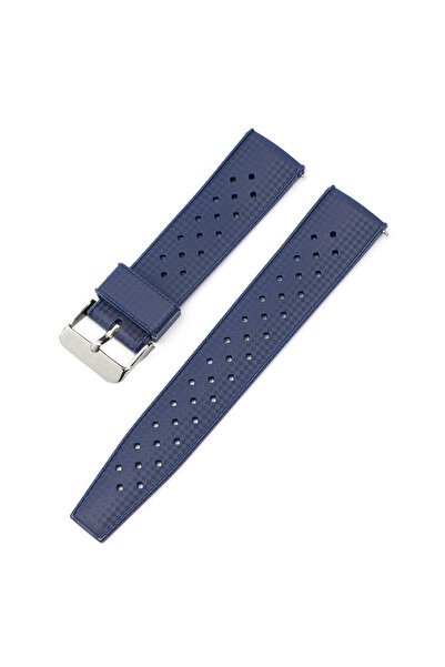Choice 20mm Blue 20mm 22mm Tropic Strap for /New Diving Waterproof Smart Watc...