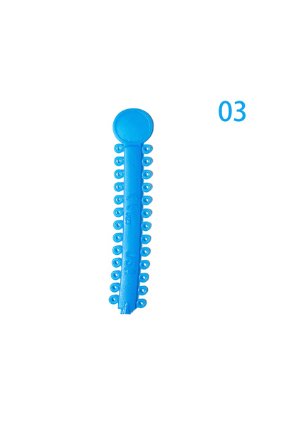 choice2 03 PIORPOY 40Sticks Dental Orthodontic Elastic Ligature Ties Colorful...